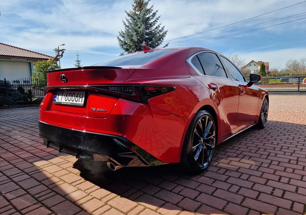 Lexus IS cena 246000 przebieg: 12485, rok produkcji 2021 z Tarnów małe 191